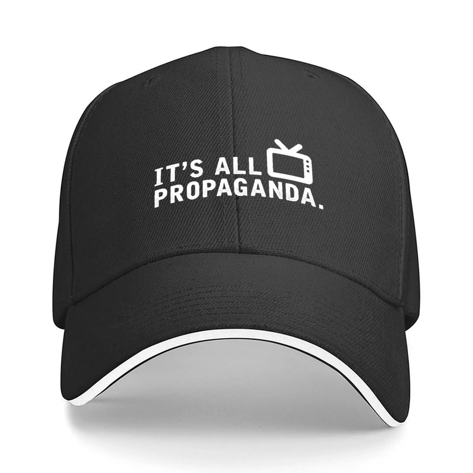 

It's All Propaganda Baseball Cap funny hat Designer Hat Unique hats hats for men Woman Hats Men's