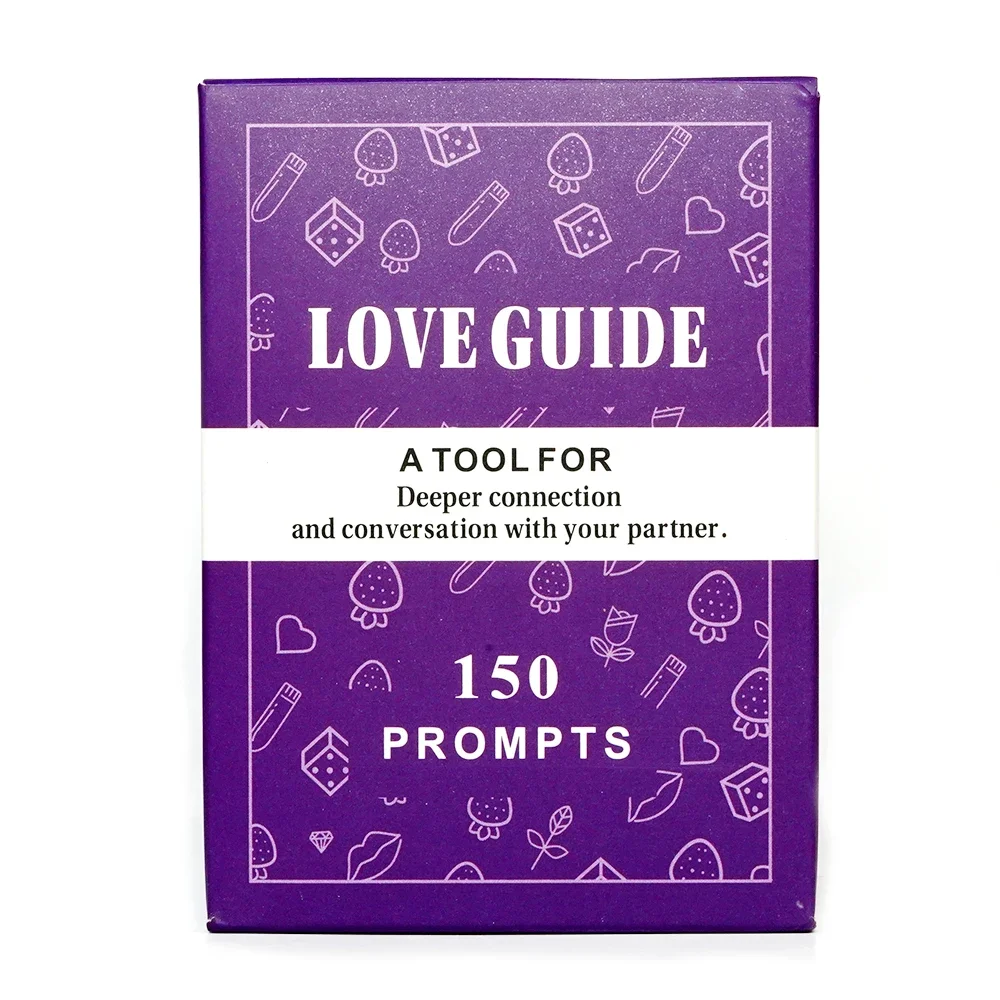 LOVE GUIDE - A TOOL FOR Deeper connection and conversation with your partner Strengthen Relationships Card Game