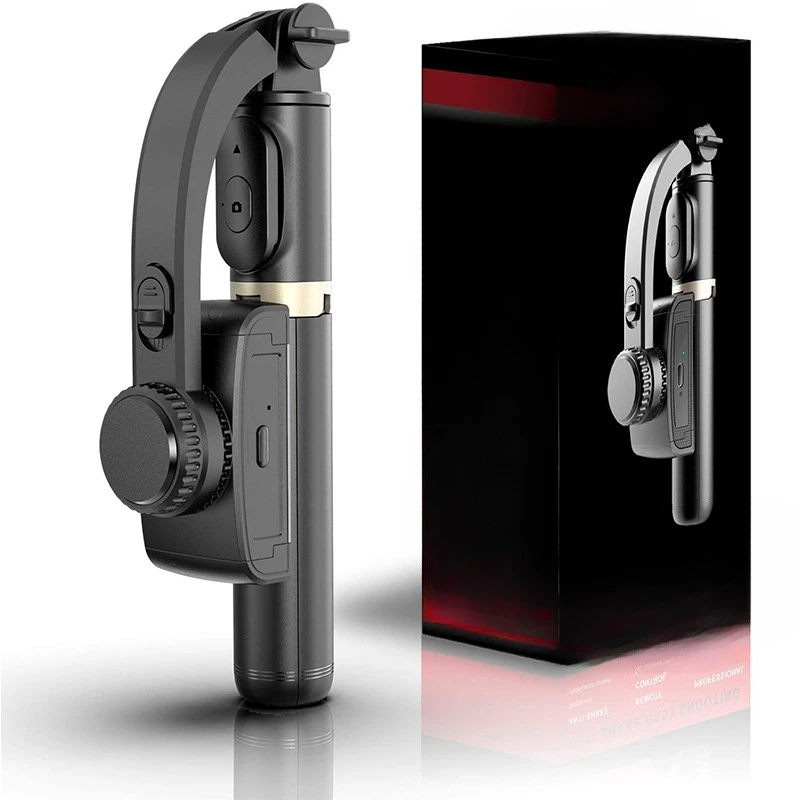 

Q08 mobile phone Selfi stick 360 rotating universal joint stabilizer hidden tripod mobile phone single axis