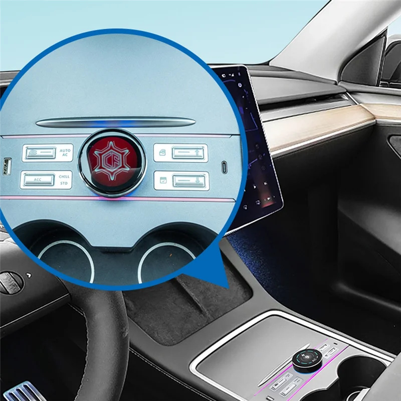 

AW-Car Center Console Smart Docking Station Multifunction Physical Buttons With TYPE-C Interface For Tesla Model 3/Y