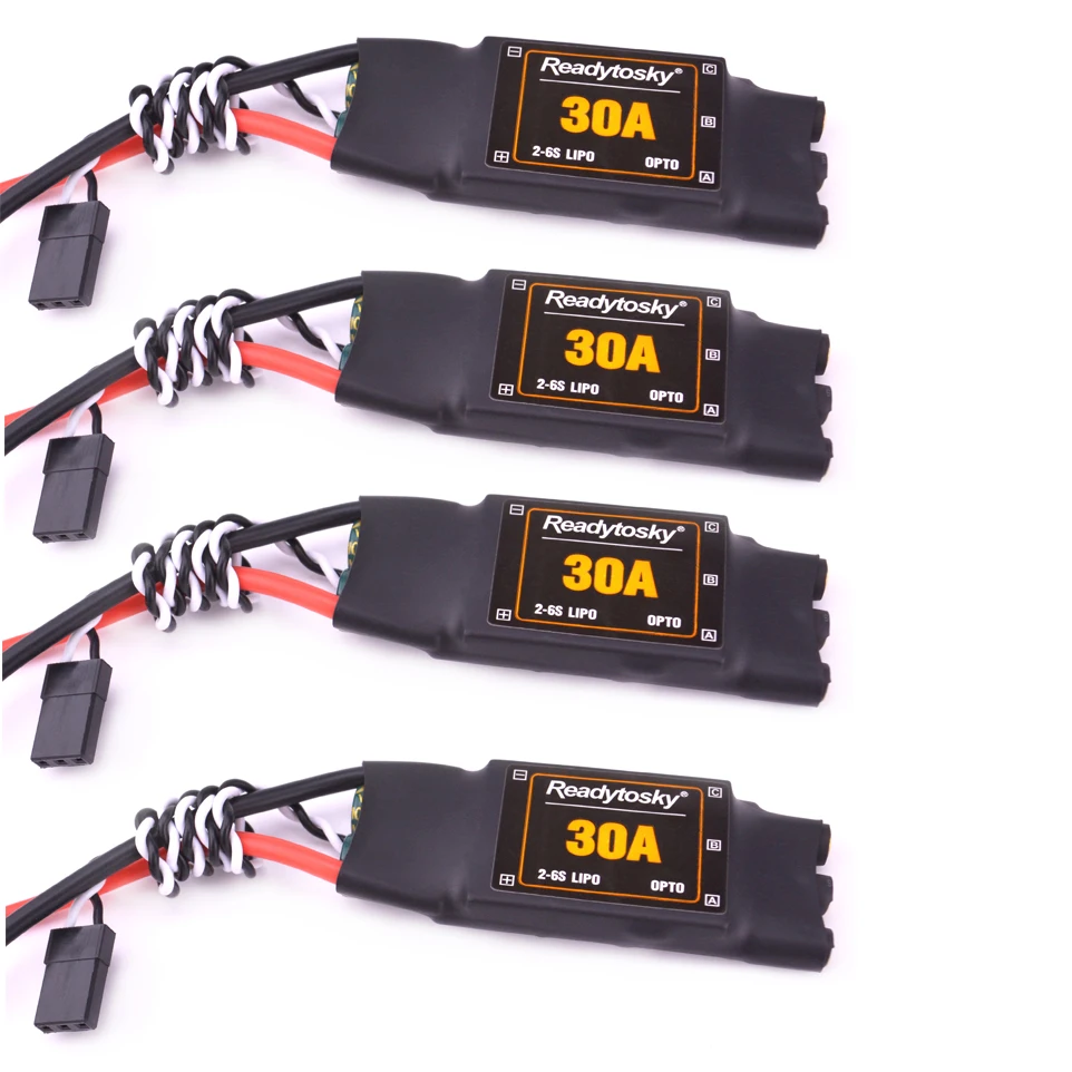 1/ 4 / 6Pcs 30A ESC OPTO 2-6S Brushless ESC Electronic Speed Controller For F450 S500 ZD550 RC Helicopter Quadcopter