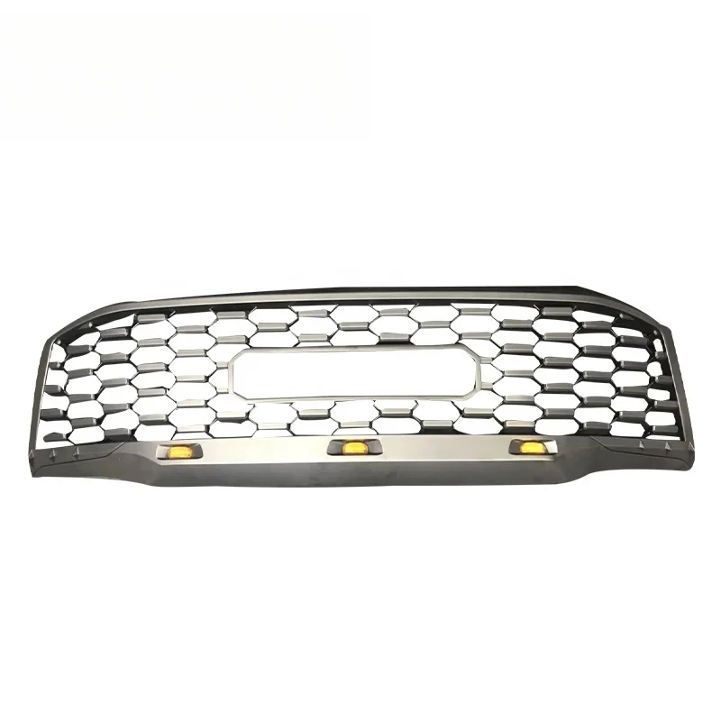 

New Style Front Grill Grille Gray For Hilux Pickup Vigo