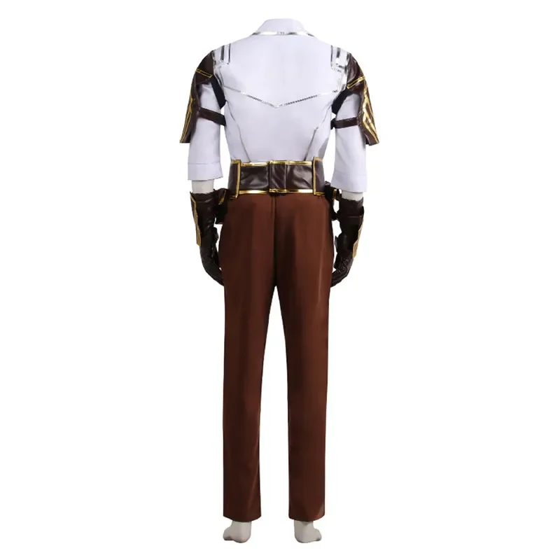 FC6Game Disguise LOL Jayce Cosplay Costume Defender of Tomorrow Adult Men Uniform Shirt Pants Outfits Halloween Carnival Pa@FC8！