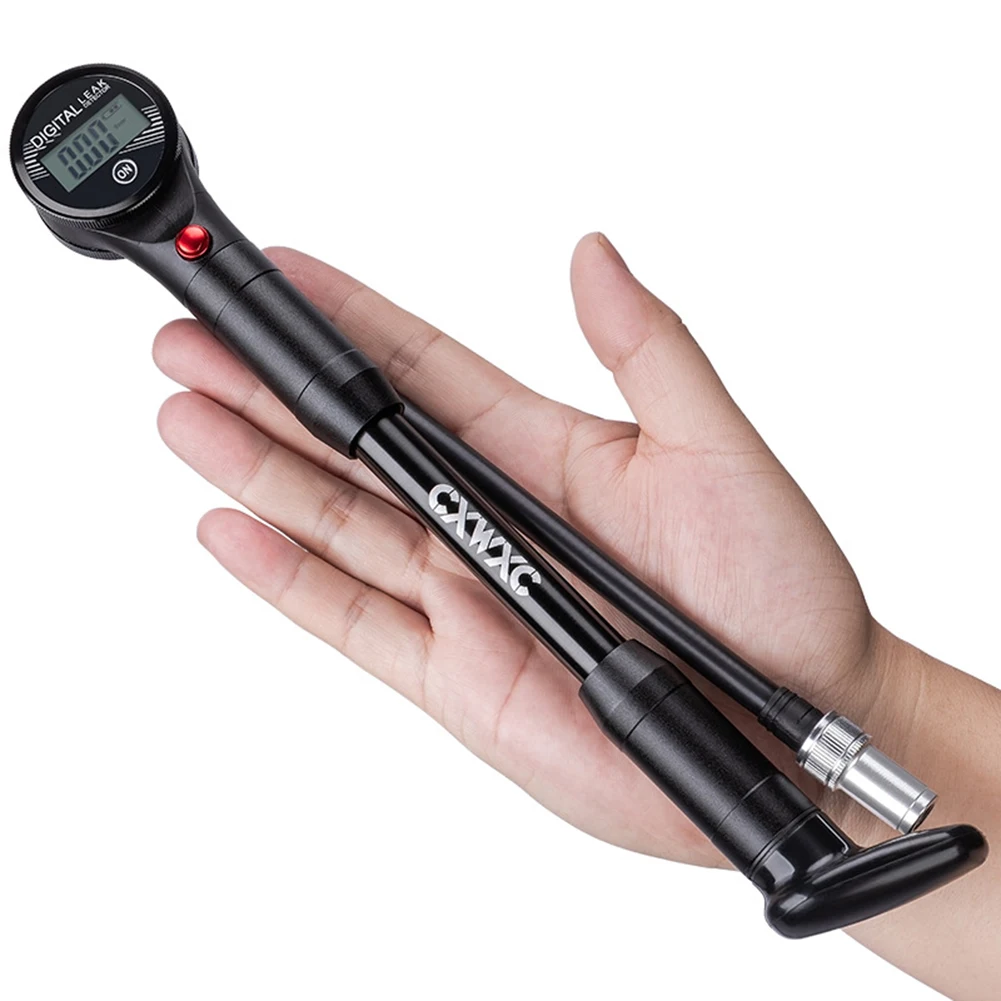 

Brand New Bike Pump Pump 1pc 280mm 320Psi Bike Accessories Bike Fork Digital Display Rear Shock Pump Road Bicycle