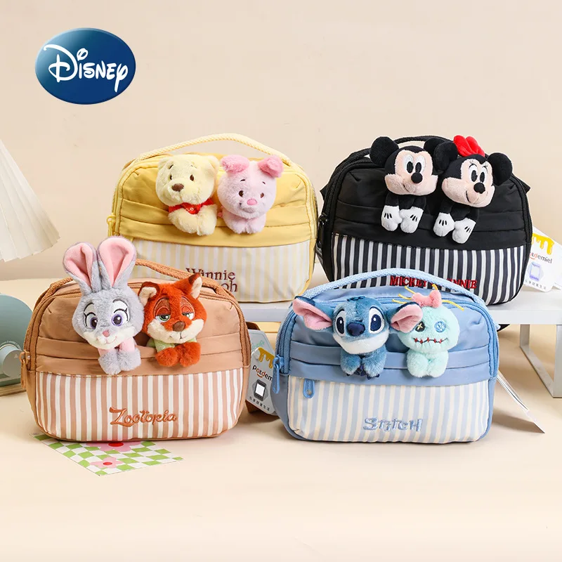 

Disney's New Original Fashion Waist Bag Doll Cartoon Cute Women's Waist Bag High Quality 3D Casual Luxury Brand Women's Bag