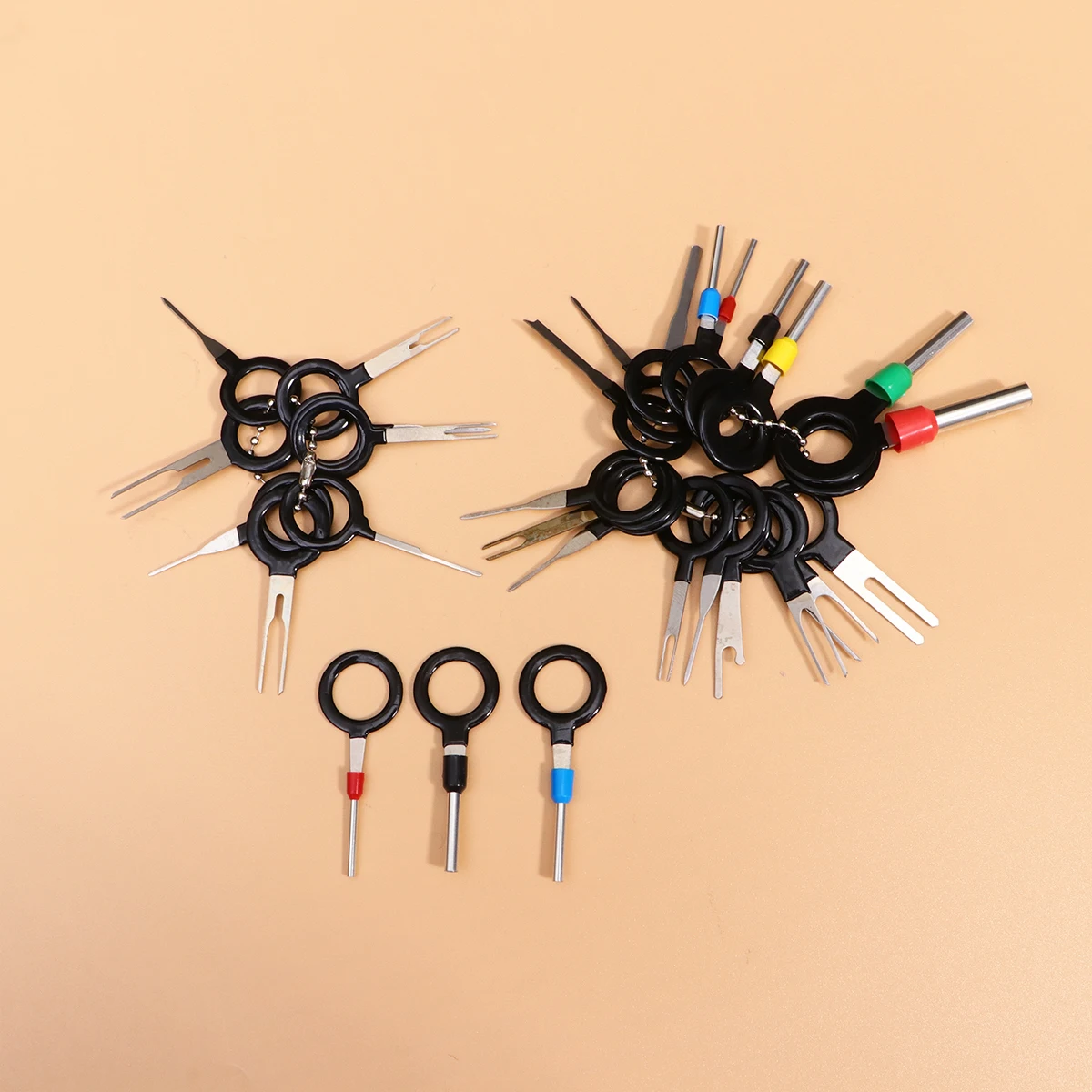 

29pcs Pin Release Tool Car Plug Terminal Universal Removal Durable High Hardness Connector Disassemble Tool