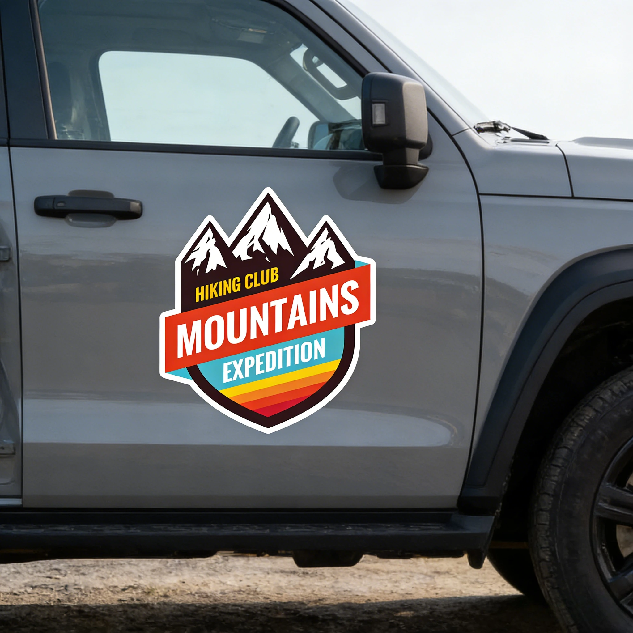 

Off-Road Adventure Car Stickers | "Never Stop Exploring" Expedition Travel Decals for JDM, Trucks & SUVs