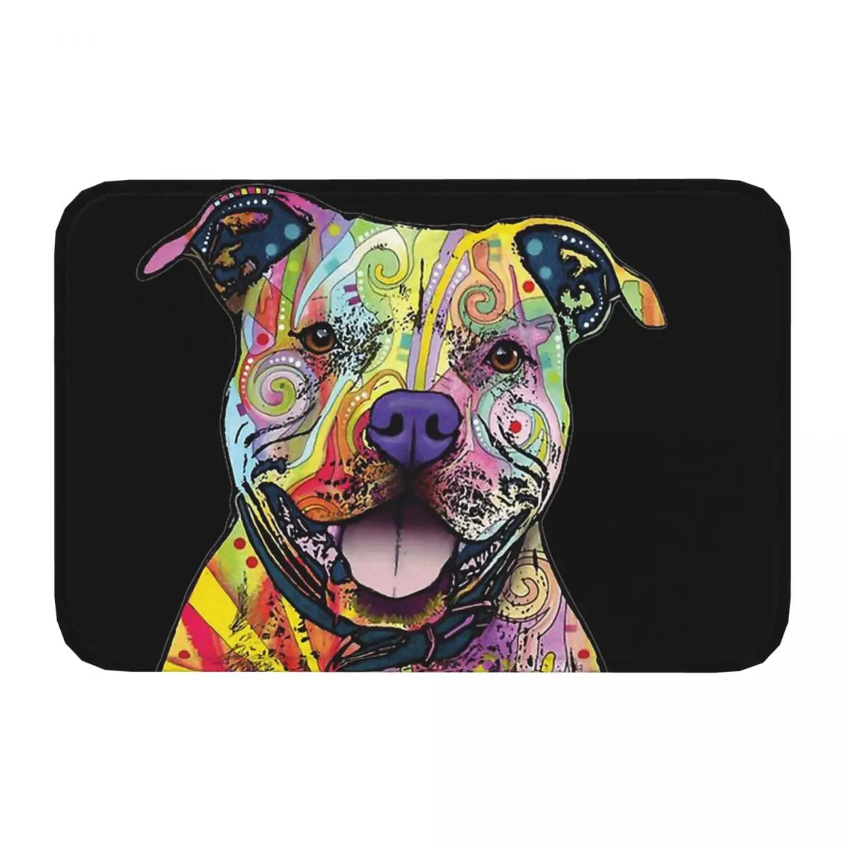 Corgi Herding Dog Pembroke Non-slip Doormat PITBULL LOVERS FATHER DAY GIFT Bath Bedroom Mat Outdoor Carpet Flannel Modern Decor