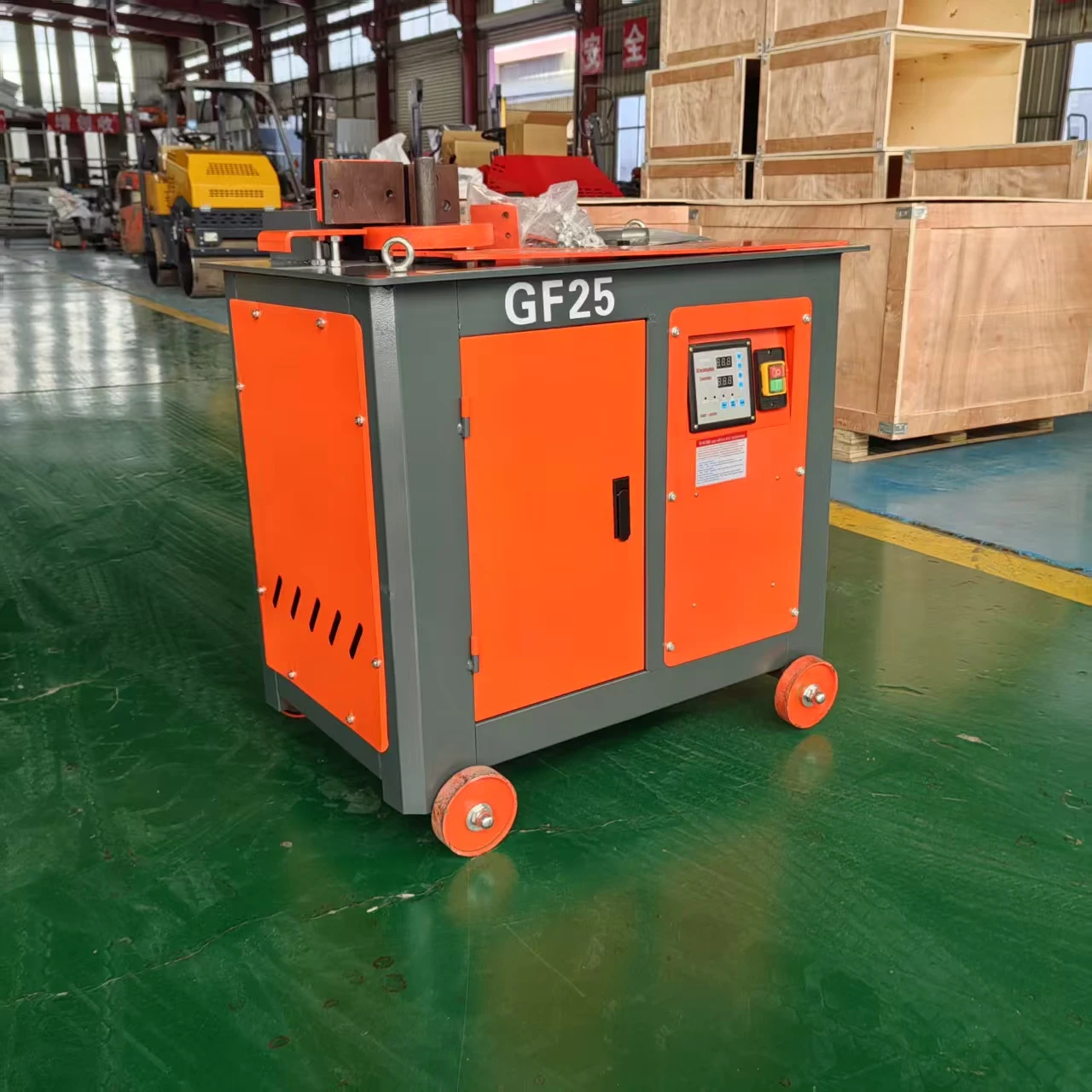Automatic Stirrup Bending Machine CNC Steel Bar Rebar Bender Heavy    Construction Hoop Bending Machine