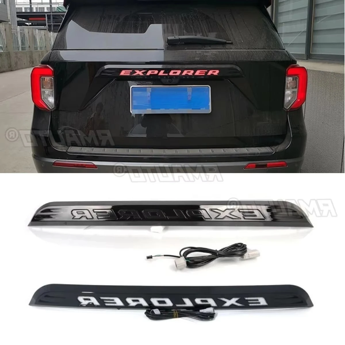 

For Ford Explorer 2020-2022 Rear LED Taillight Tailgate Light Assembly Wide Light Corner Lamp
