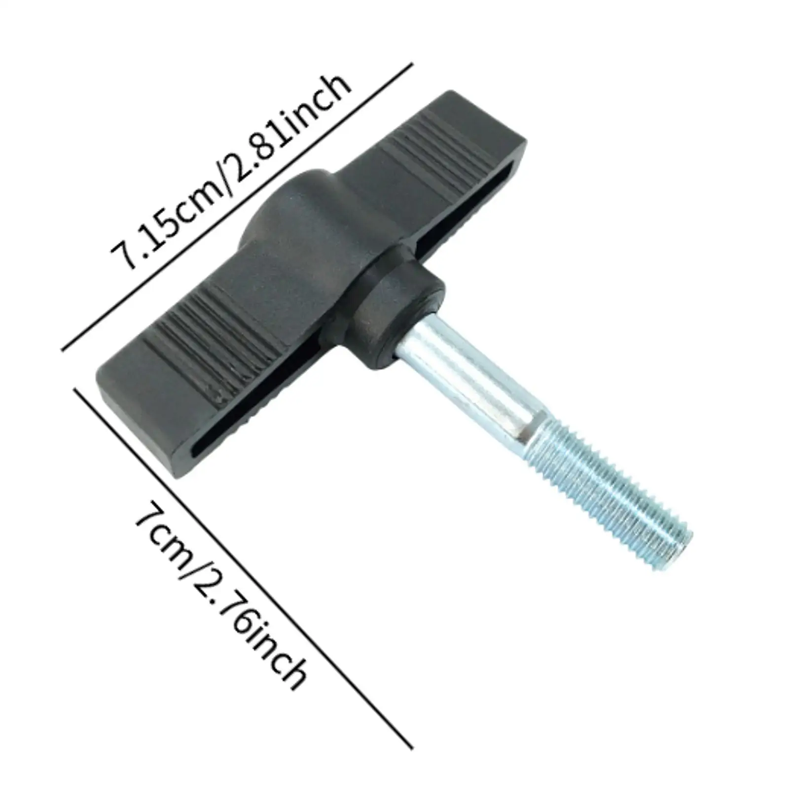 Metal Plastic T Shaped Handle Knob Pin for Mechanical Resistance Adjustment Exercise Machine Attachment Accessory