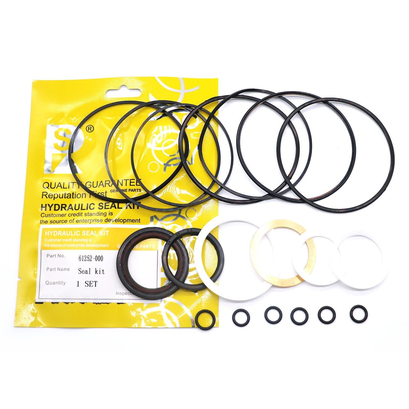 61252-000 2000 for Series No.6-129 Motors Seal Kit Hydraulic Cylinder Seal Kit