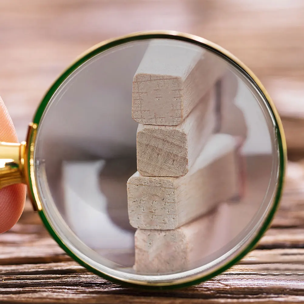 8 قطع مرآة مكبرة لعدسة Biconvex لنظارات العلوم المكبرة عدسات بصرية شفافة #4