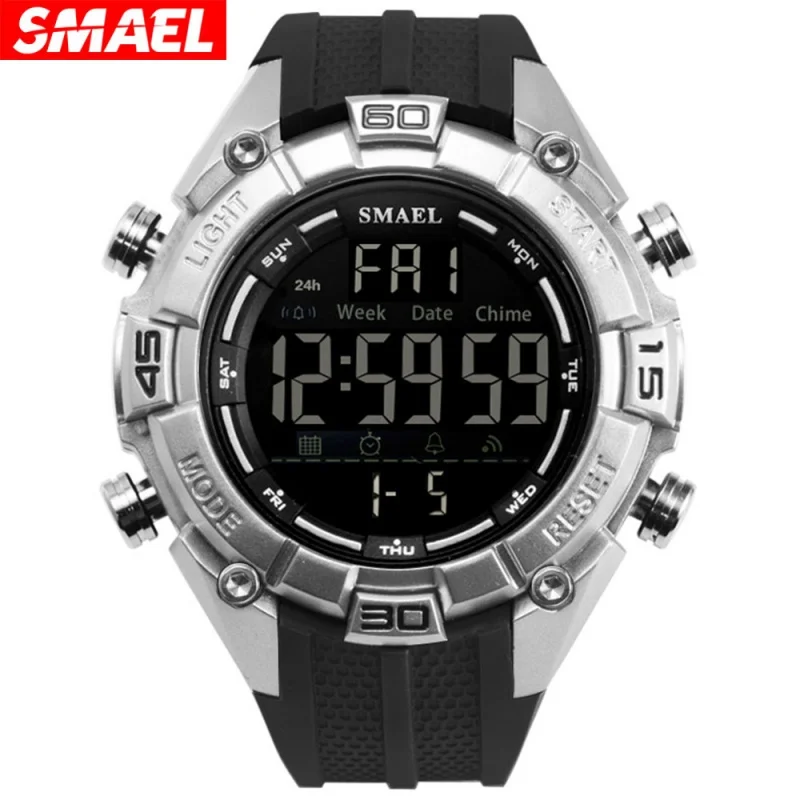 Smael Outdoor Sports Multifunctional Men's Watch Waterproof Personality Trend Electronic Watch