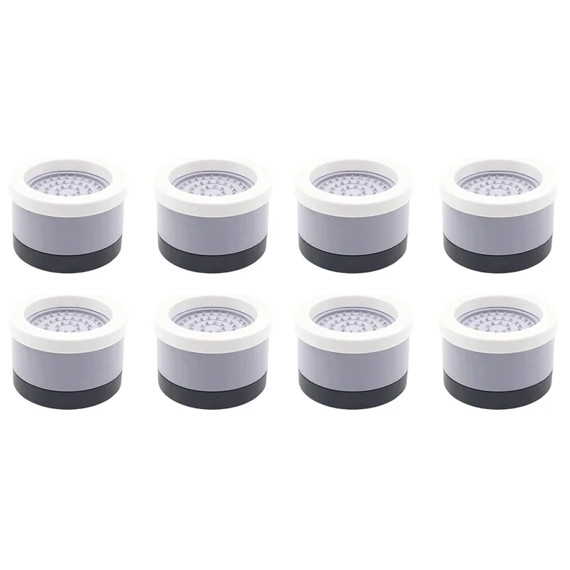 

8 комплектов мебельных подставок для кровати, сверхмощные круглые подъемники для кровати, регулируемая высота, для столов, стульев, ножек шкафа, дивана