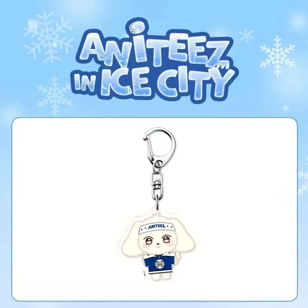 Chaveiro de desenho animado Stray Kids SKZoo, um lindo ornamento, um chaveiro obrigatório para fãs e um presente de aniversário para casais