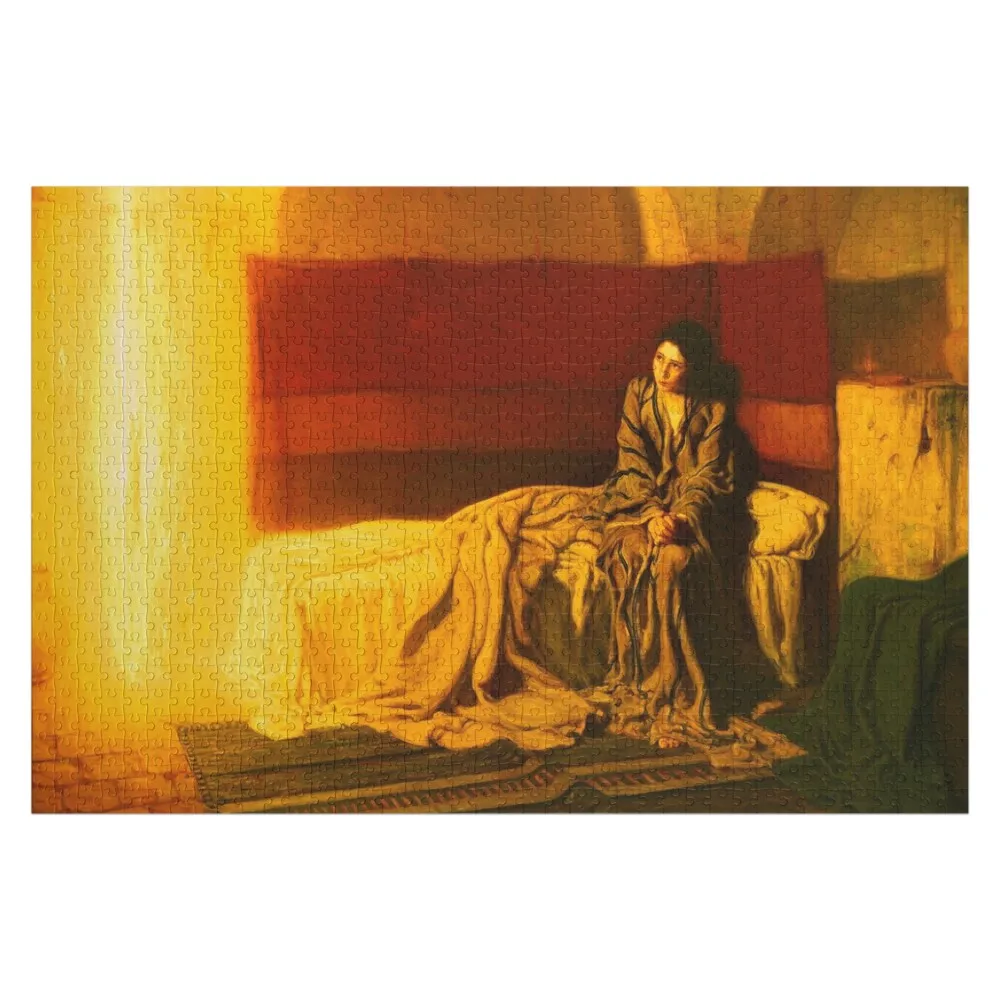 The Annunciation by Henry Ossawa Tanner (1898) Jigsaw Puzzle Wood Adults Personalized Gifts Personalised Toys Puzzle