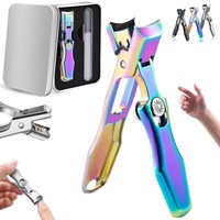 Gifts Ultra Sharp Nail Clippers Anti Splash Luxurious Toenail Scissors Manicure Stainless Steel Fingernail Clippers