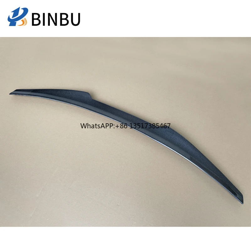 Suitable for Porsche Panamera Carbon Fiber Tail Wing Car Modification Panamera 971 Fixed Wing Rear Spoiler