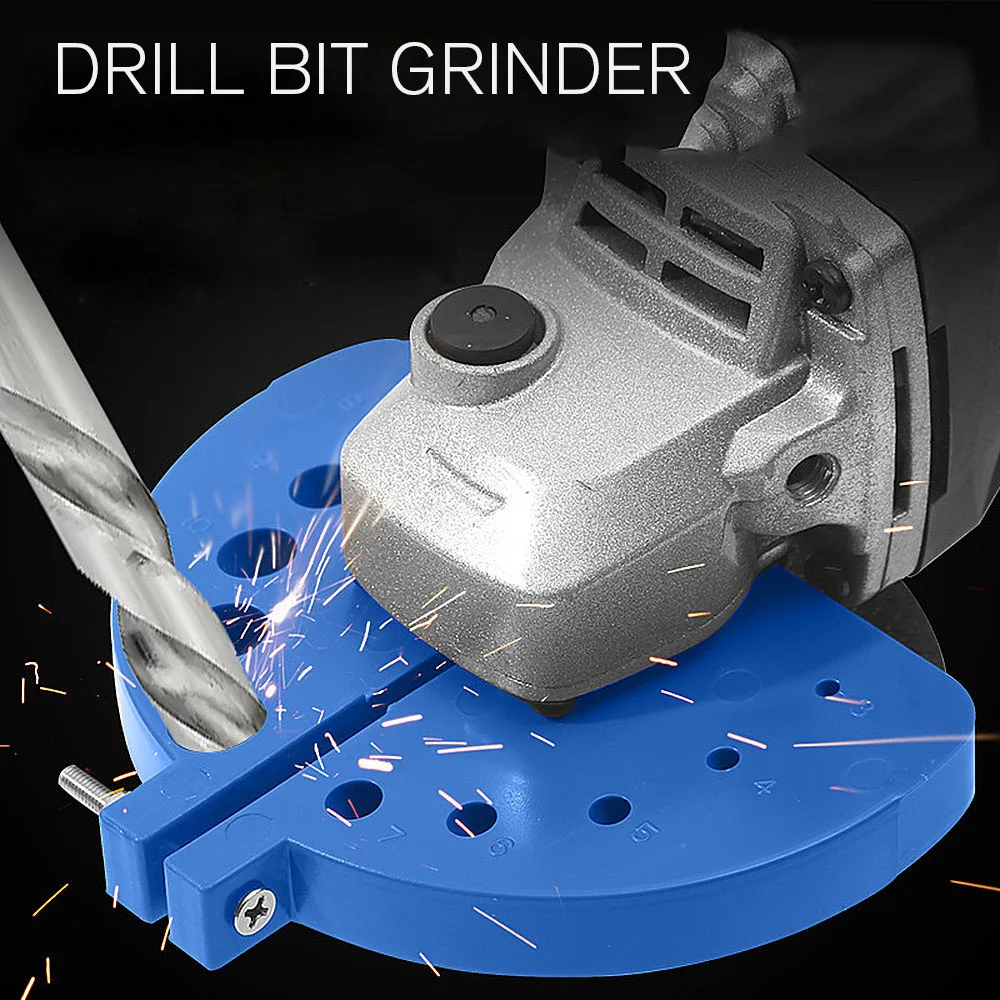 

Multipurpose Drill Bit Grinding Sharpener 3-12mm Portable Polishe Grinding Powered Tool Attachment Applicable Angle Grinder