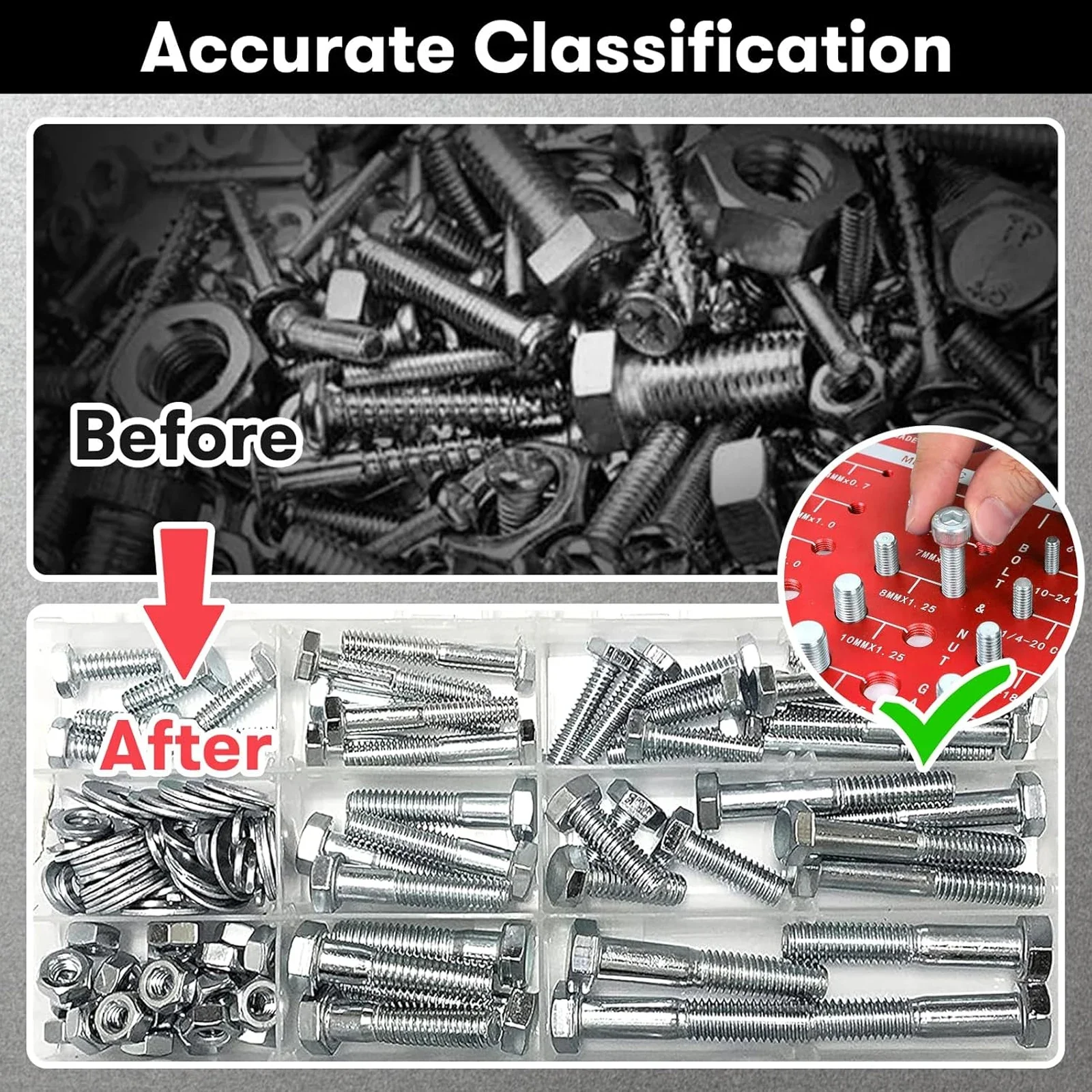 Nut and Bolt Thread Gauge Set - огляд і ціна Workshop Measuring Tools