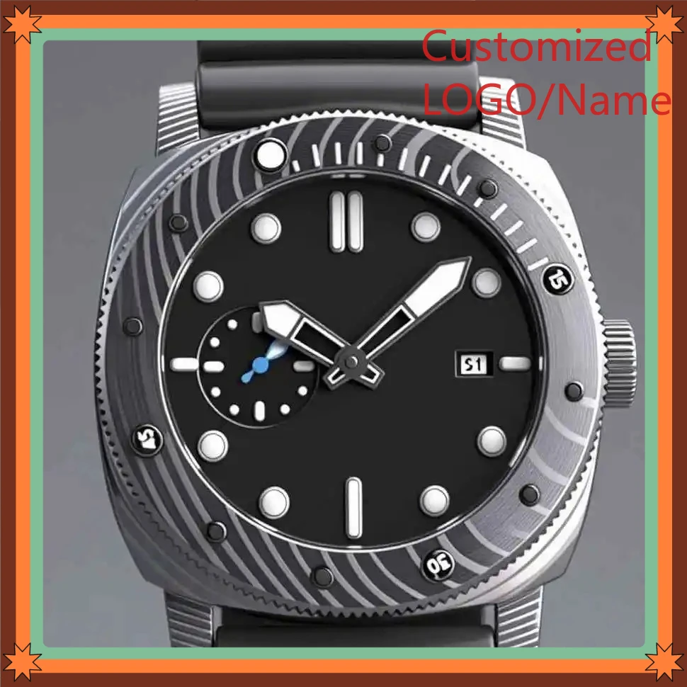 A989 Store 46mm Men's Luxury Watch in 904L Steel Automatic Mechanical Movement Customized Watches