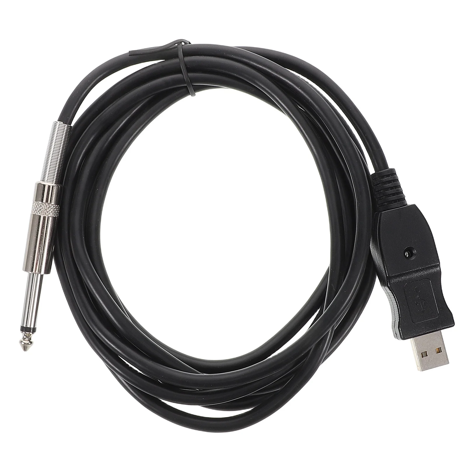 

Guitar Cable For Recording 3-Meter Electric Instrument Audio Transmission Cord Bass Connector Compatible With Pc Amp Pedal