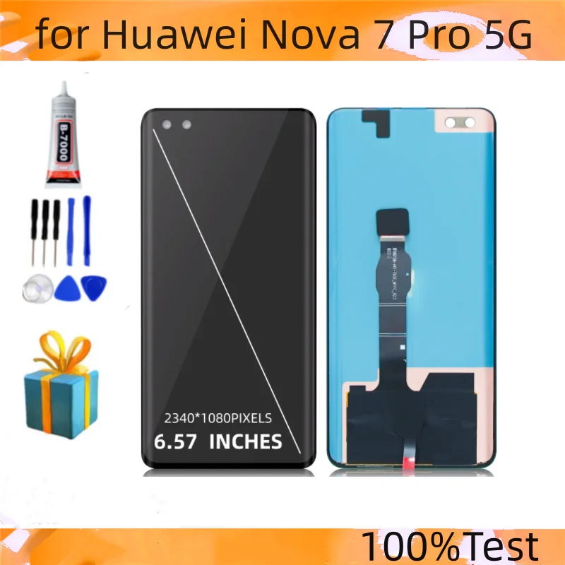 for Huawei Nova 7 Pro 5G Black Color Original LCD Screen and Digitizer Assembly