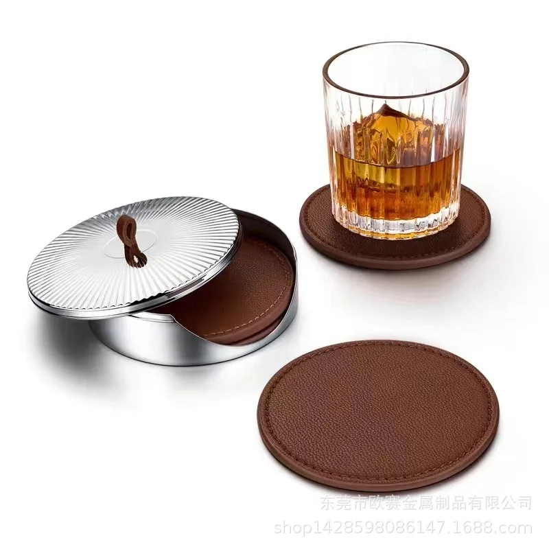 Nordic Style Coaster Set Heat Resistant Placemat for Coffee Tea Cup Home Bar Table Decor