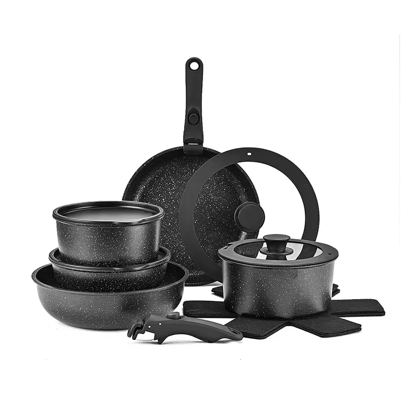 

Removable, Household, Non Stick Wok Pot Set, Maifanshi