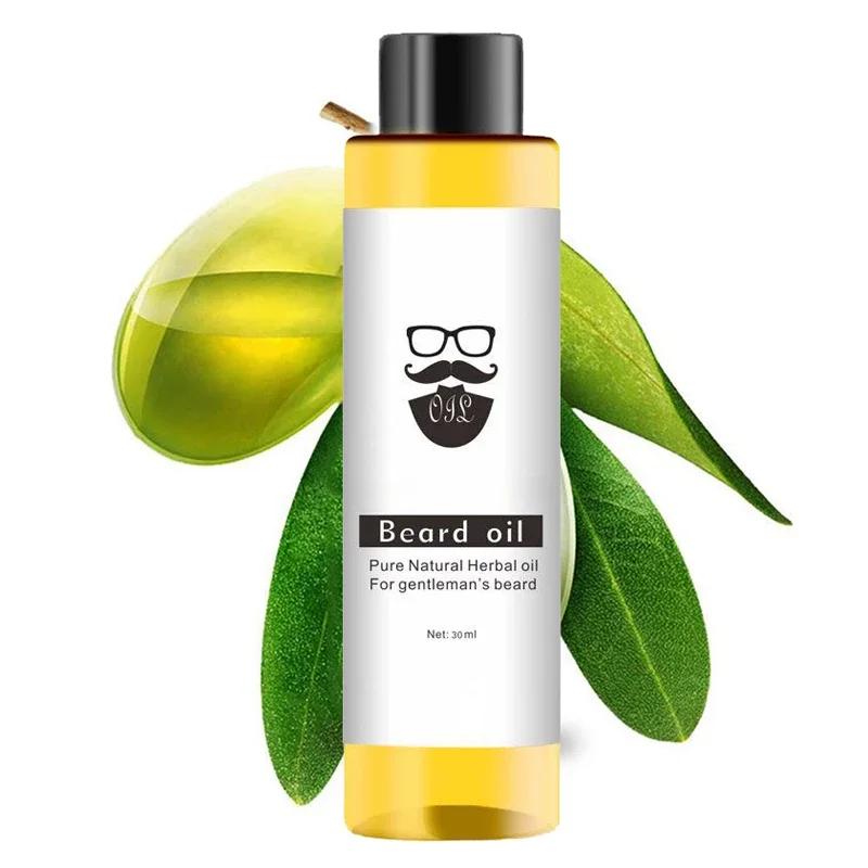 Óleo de barba orgânico para homens, Spray de produtos capilares, Óleo essencial de barba, Barba, Huile Barbe, 30ml