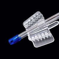 5pcs Dental Silicone Bite Block with Saliva Ejector Hole Mouth Opener Occlusal Pad Cheek Retractor Oral Care Tools