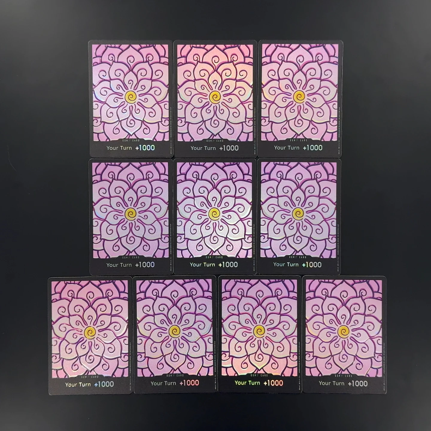 

One Piece TCG OPCG English DON card Robin Devil Fruit Flower-Flower Fruit Hana-Hana no Mi Don Card Textured Foil Card