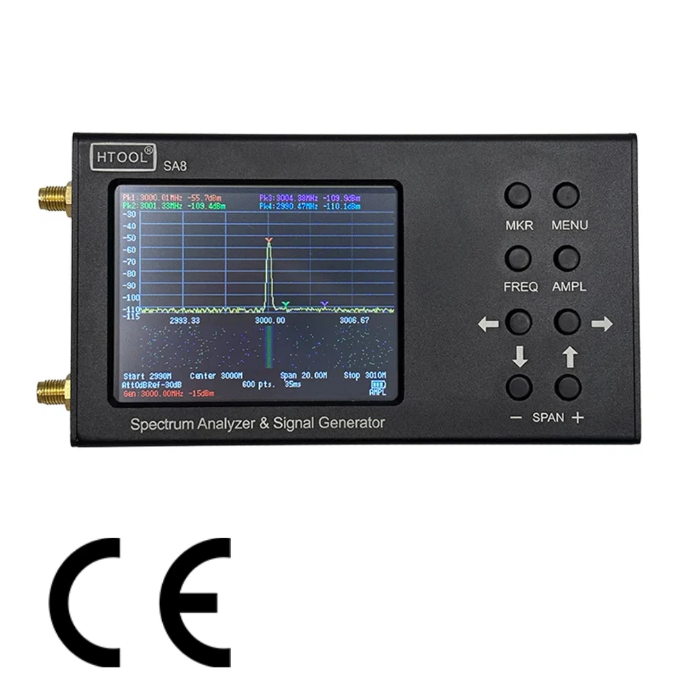 Continuously Updated Htool SA8 Wi-Fi 3G 4G Lte Spectrum Russian English Chinese…