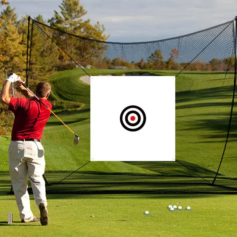 Golf Practice Net Ball Nets For Backyard Golf Practice Supplies Punch Aid Netting Multi-functional For Travel Home Garage Lawn