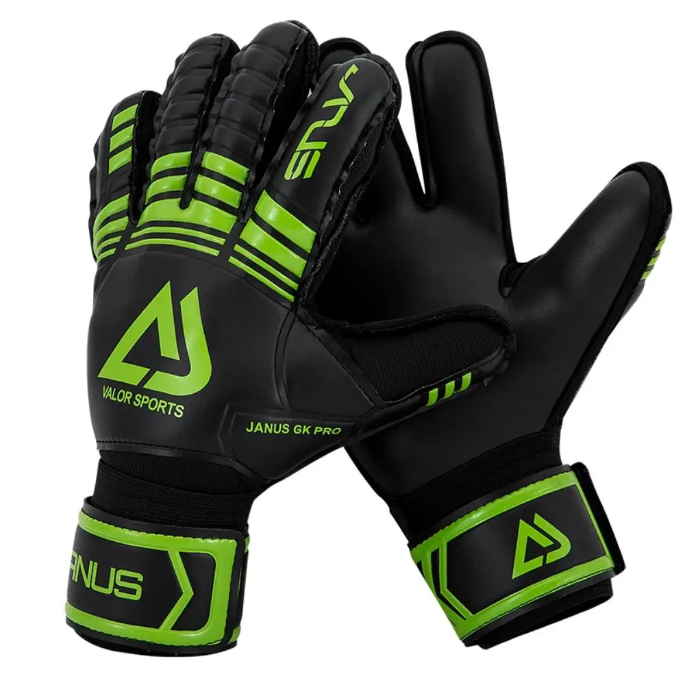 

Profession Finger Protection Goalie Gloves Non-Slip Durable Latex Soccer Gloves Thickened Wear-Resistant Sports Gloves Outdoor