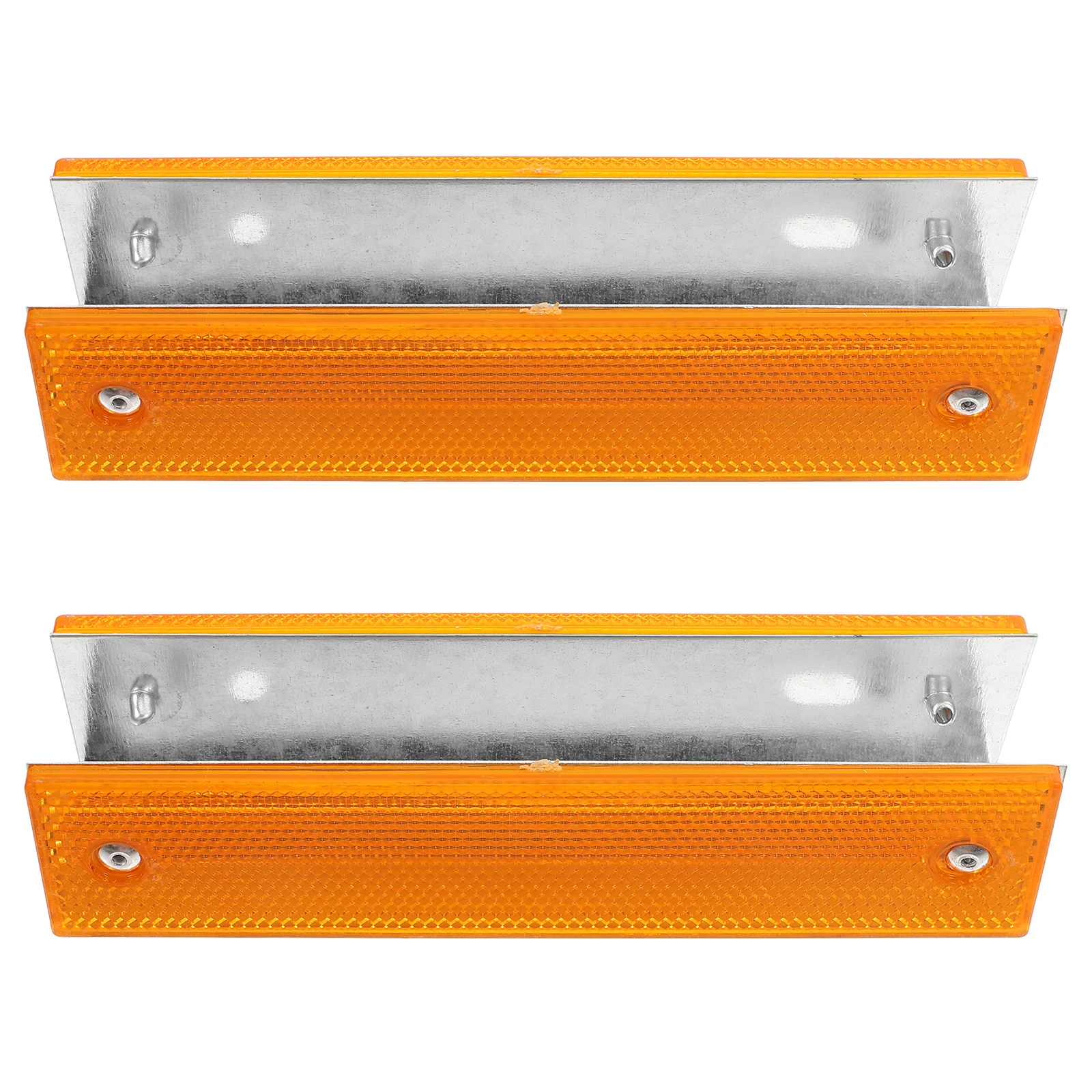

2pcs Road Sign Outline Reflectors Pavement Markers High Visibility Construction Easy Installation Traffic Signs Wall