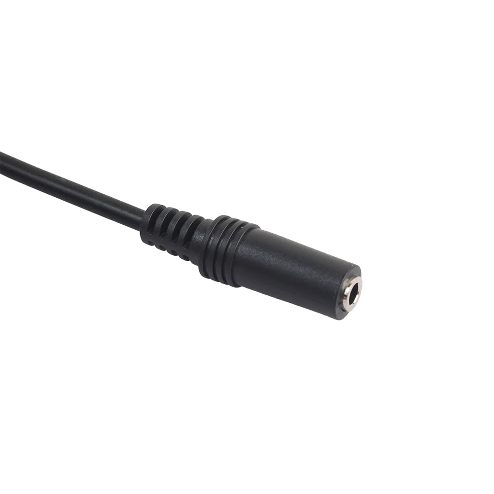 

0.5 Meters 3.5mm Male to Female Professional Stereo Audio Extension Cable with Nickle Plated Connectors (Black)