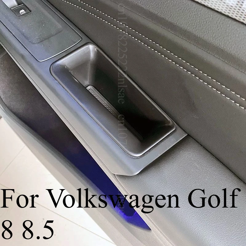 

For Volkswagen Golf 8 8.5 Door Storage Box Organizer Car Interior Accessories Practical Tray To Tidy Small Items Perfectly
