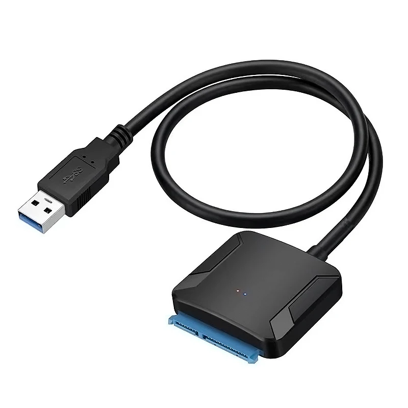 

SATA to USB 3.0 Adapter Cable for 3.5/2.5 Inch SSD HDD SATA III Hard Drive Disk Converter