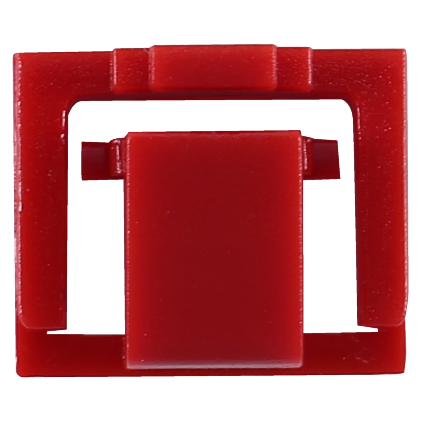 Imagem -03 - Red Ethernet Lan Hub Cover Anti Dust Plug Cap Protetor de Bloqueio Proprietary Lock And Key Rj45 100 Pcs