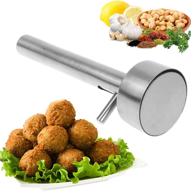 Falafel Mold Baller ScoopTool Stainless Meatball ScoopBall Maker NonSticky Falafel Maker Falafel MakerScoop