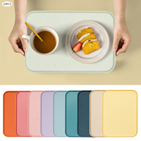 20-Pack Colorful Food Trays Rectangular Serving Plates Food Service Trays Set for Parties & Catering
