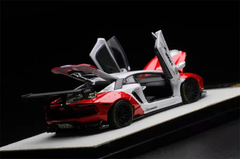 PGM 1:64 For Aventador LP700 LB MB Simulation Limited Edition Alloy Metal Static Car Model Gift