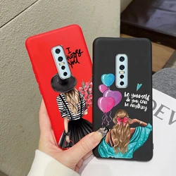 For Vivo V17 Pro Case Vivo 1909 Cover Phone Casing New Design Girl Silicon Shockproof Full Shell for VIVO V17 Pro 1910 Bumper