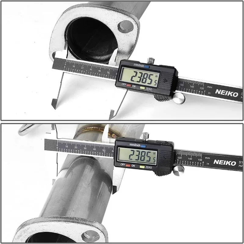 نظام عادم Catback ذو طرف كاتم صوت ملفوف مقاس 4 بوصات من Auto Dynasty متوافق مع 2004-2010 Scion tC Coupe 2.4L، من الفولاذ المقاوم للصدأ