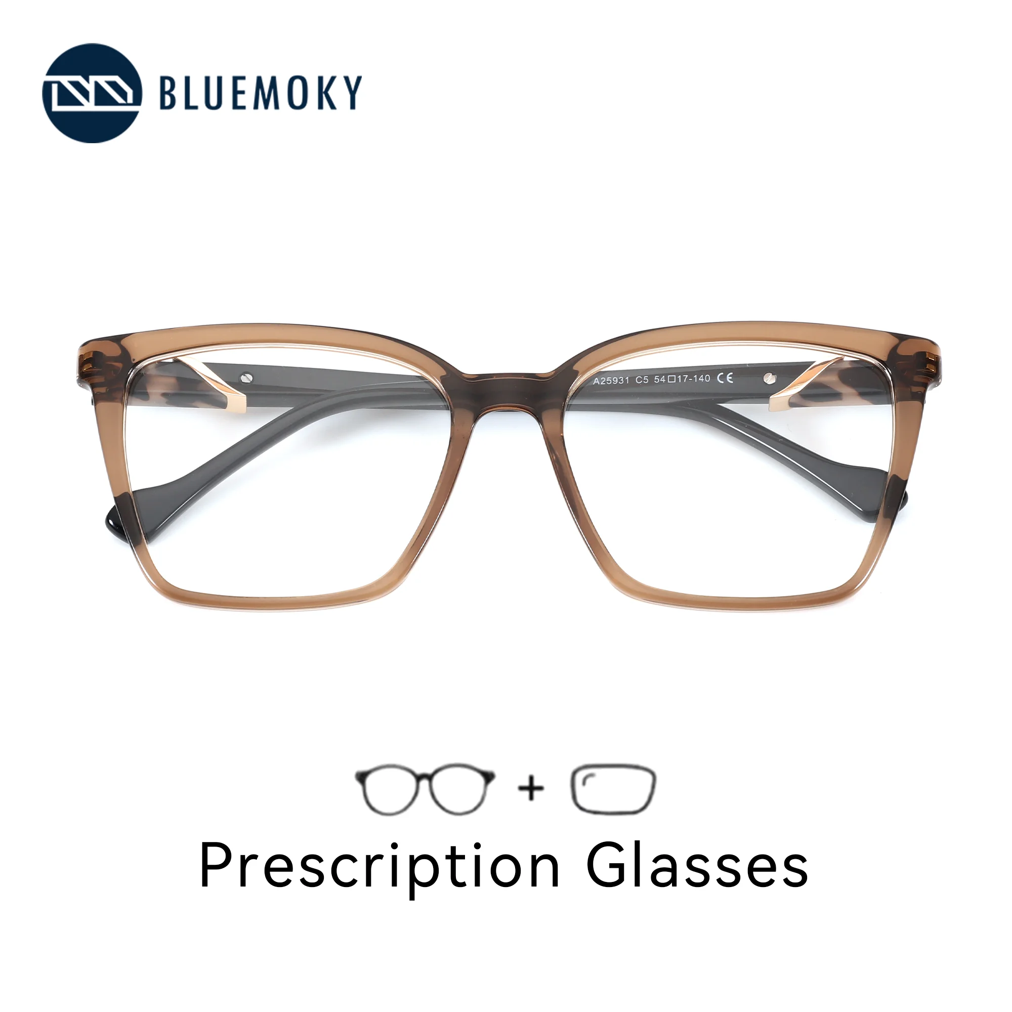 

BLUEMOKY M размер ацетатные очки с бабочкой по рецепту для женщин фотохромные оптические очки прогрессивные очки