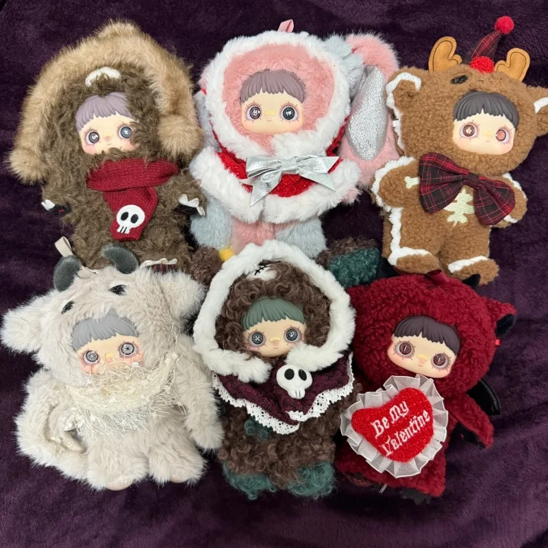 

Новинка в наличии Maymei, зимняя странная серия, рождественская слепая коробка, украшение для рюкзака, кукла, игрушка-сюрприз на день рождения для девочек, Рождественский подарок