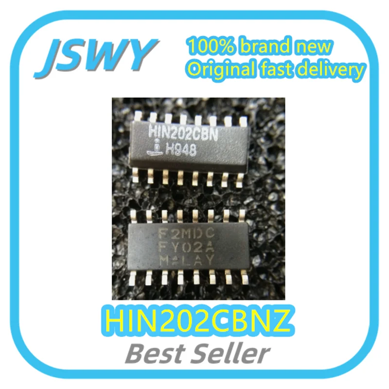 

(5/50 pieces) HIN202CBNZ | HIN202 | SOP-16 Package | Transceiver Chips | Genuine Stock Electronics