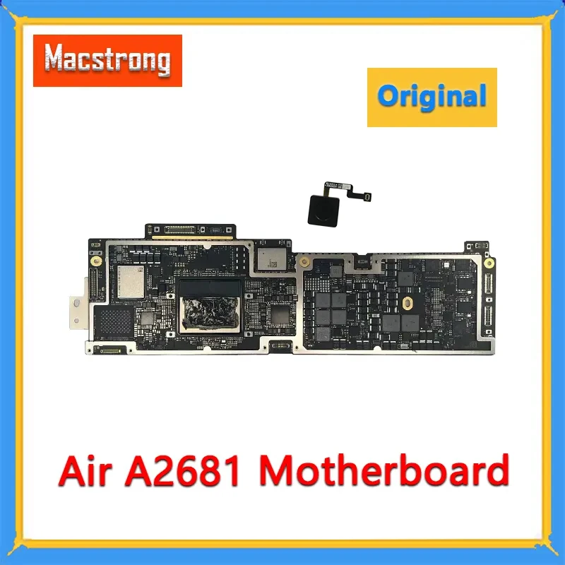 

Original A2681 Motherboard for Macbook Air Retina 13.6" M2 A2681 Logic Board With Touch Id 8G 256G EMC4074 820-02536 2022